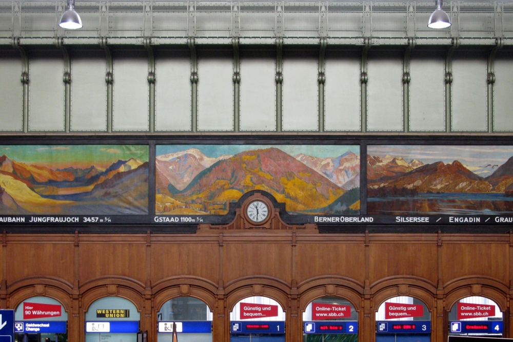 Erster Tag Bahnhofshall