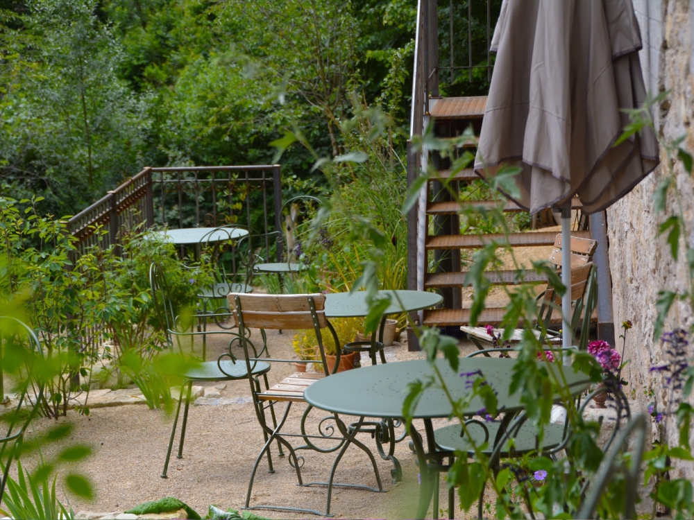 Vierter Tag Gartencafe