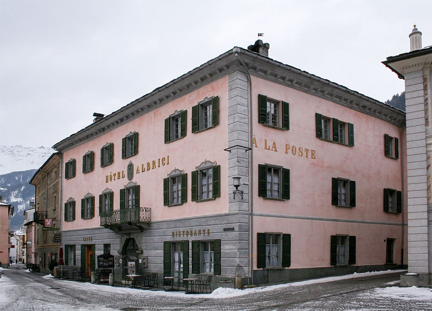 <p>Completed project 2015<br
/>Albergo Albrici, Poschiavo</p>