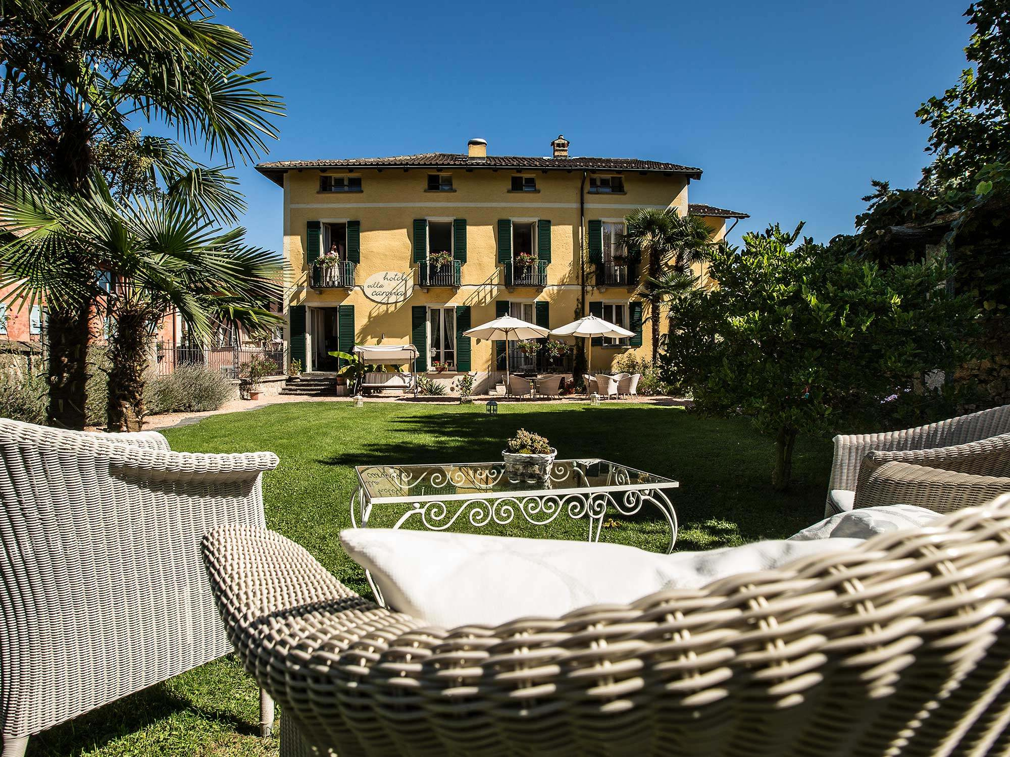 <p>Abgeschlossenes Projekt 2015<br
/>Hotel Villa Carona, Carona</p>