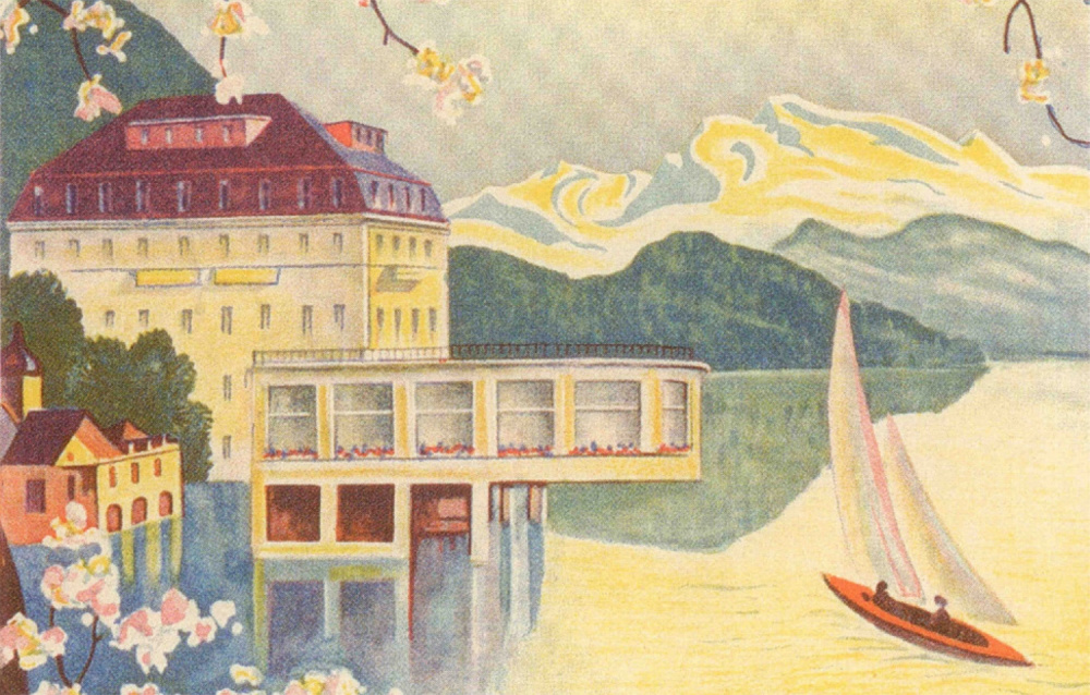 Depiction of the hotel